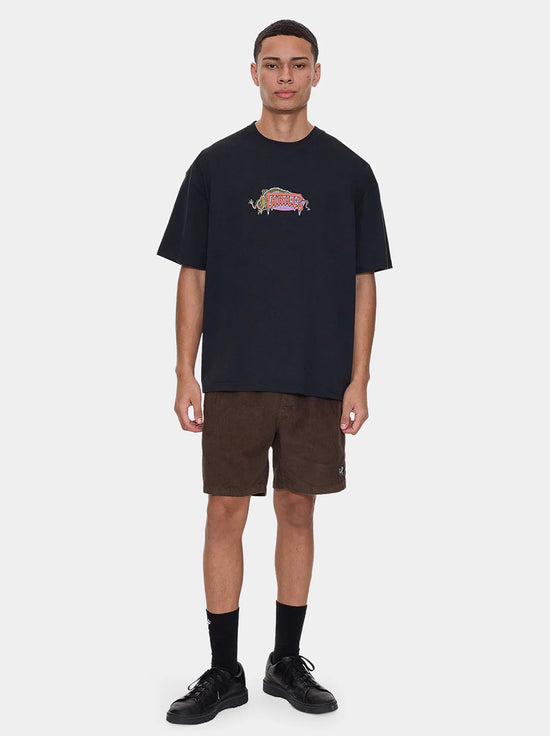 Thrills - Lair Box Fit Oversize Tee - Faded Black