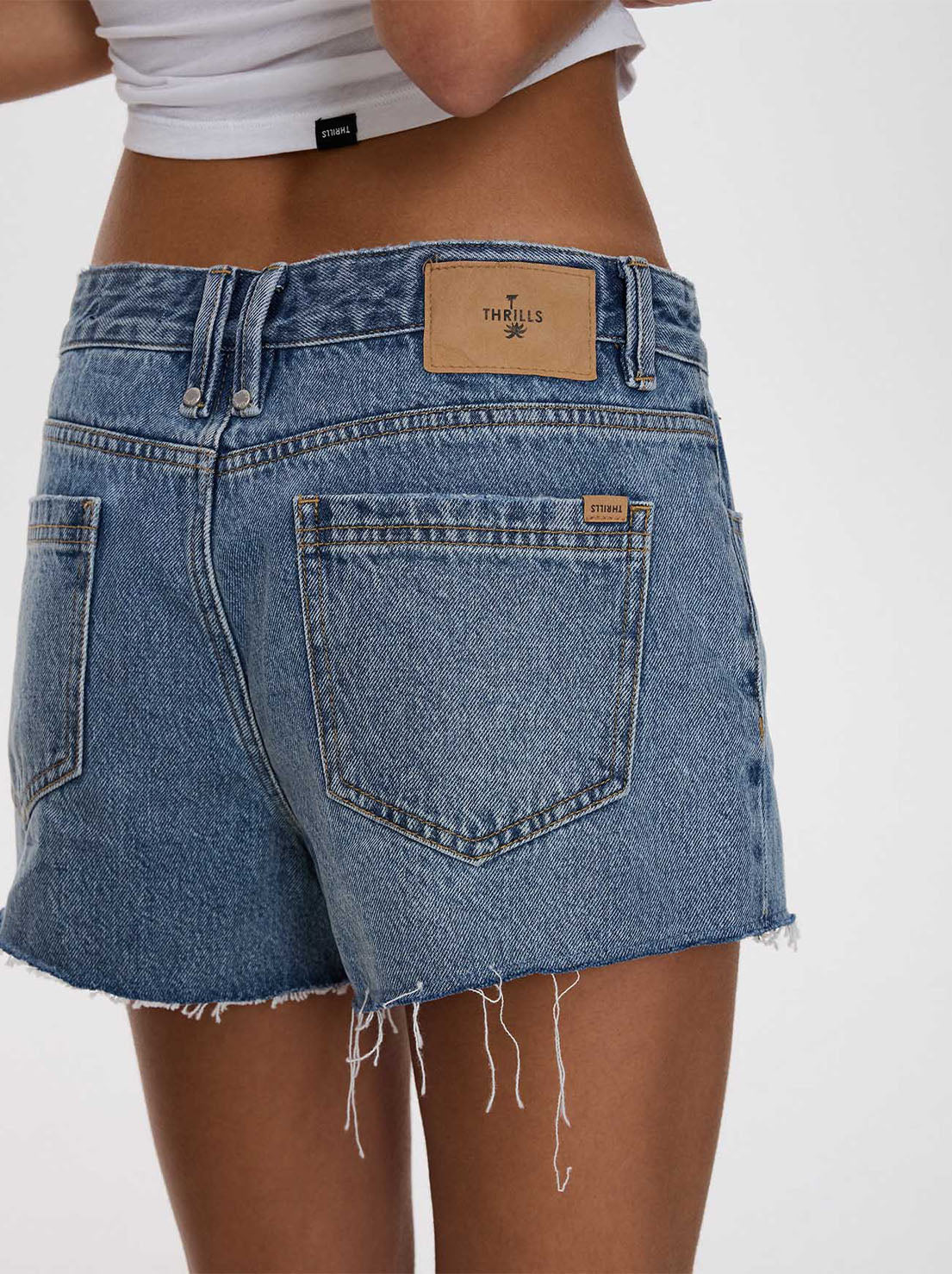 Thrills - Lola Low Rise Baggy Short - Rustic Fade