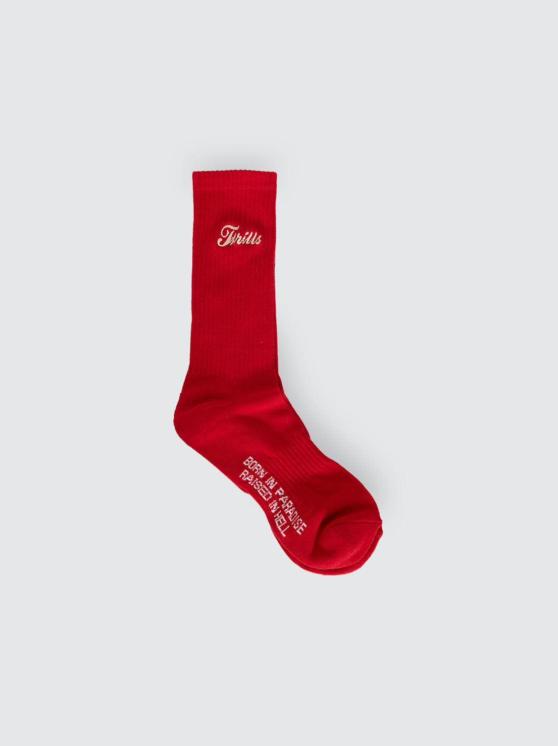 Thrills - Make Em Tough 2 Pack Socks - Black/Scarlet Red