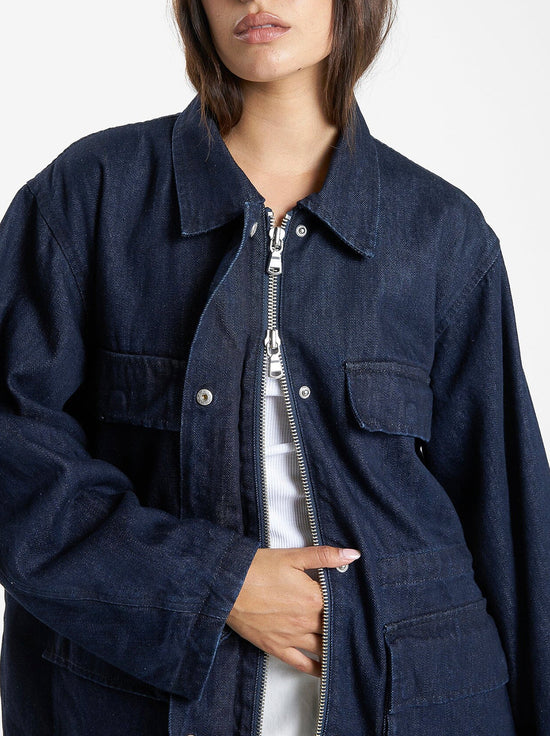 Thrills - Meg Jacket - Raw Indigo