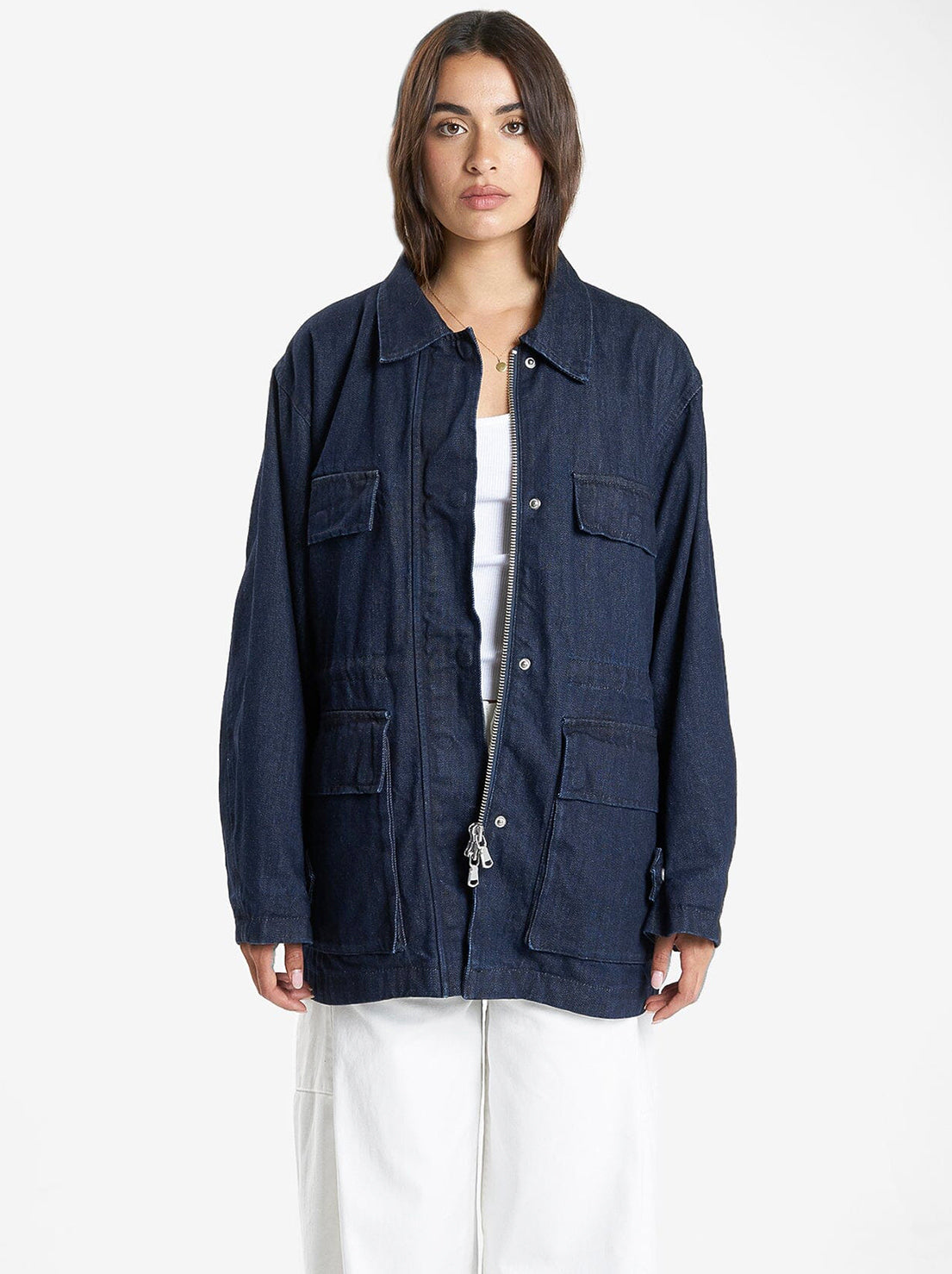 Thrills - Meg Jacket - Raw Indigo