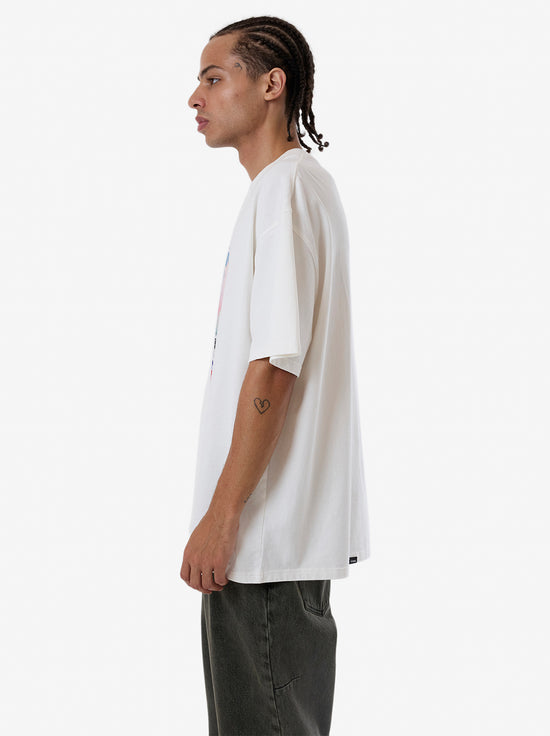 Thrills - Method Box Fit Oversize Tee - Dirty White