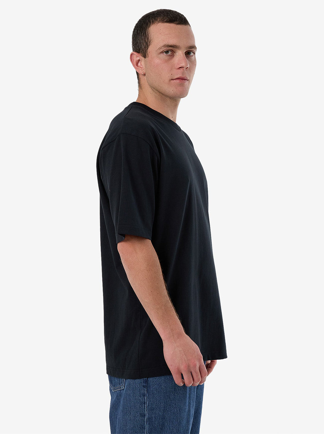 Thrills - Military Oversize Fit Tee - Faded Black