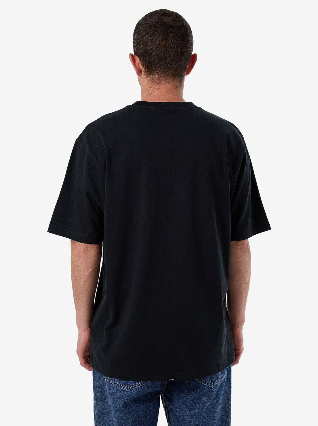 Thrills - Military Oversize Fit Tee - Faded Black