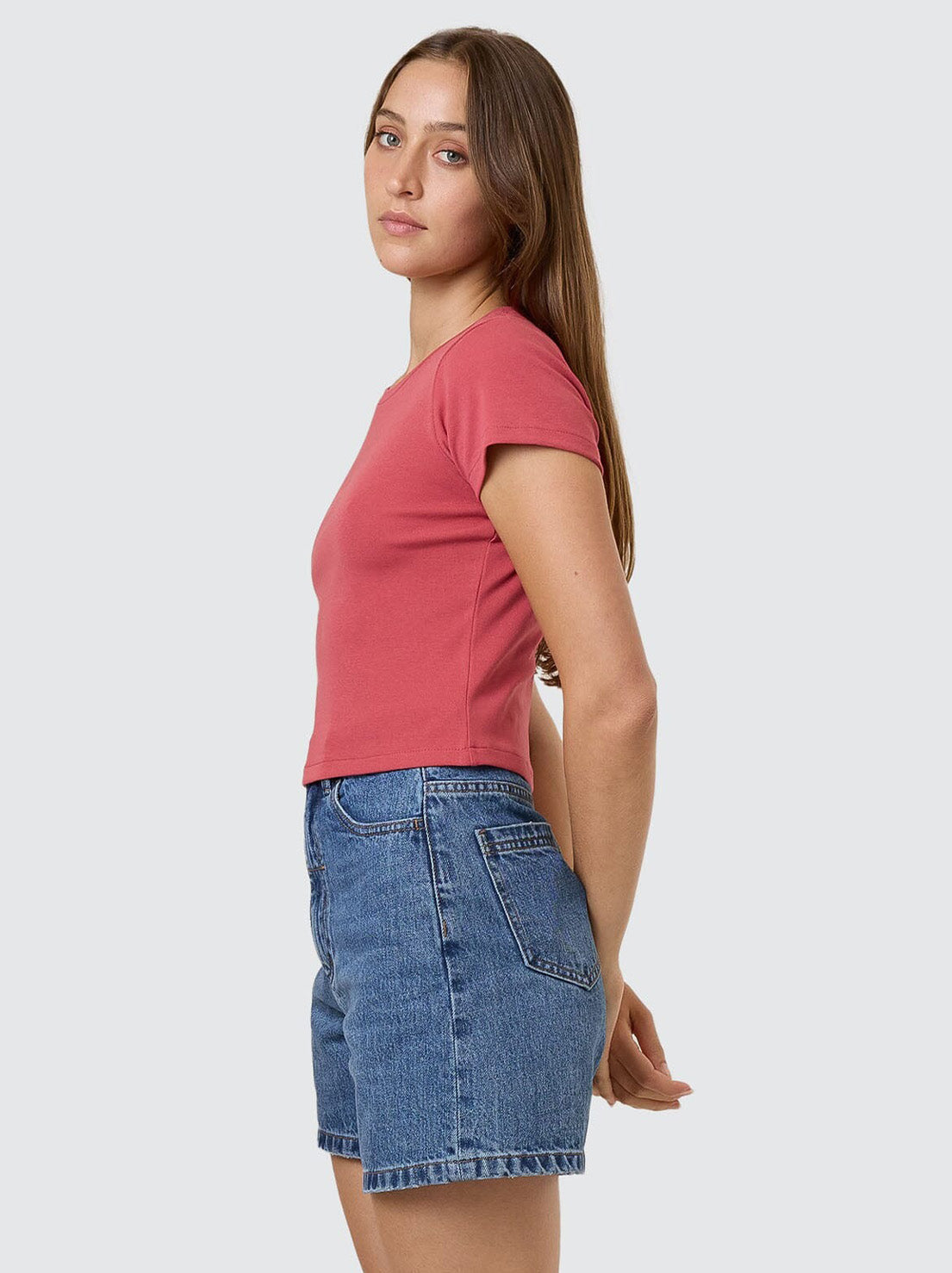 Thrills - Minimal Thrills Mini Tee - Redwood