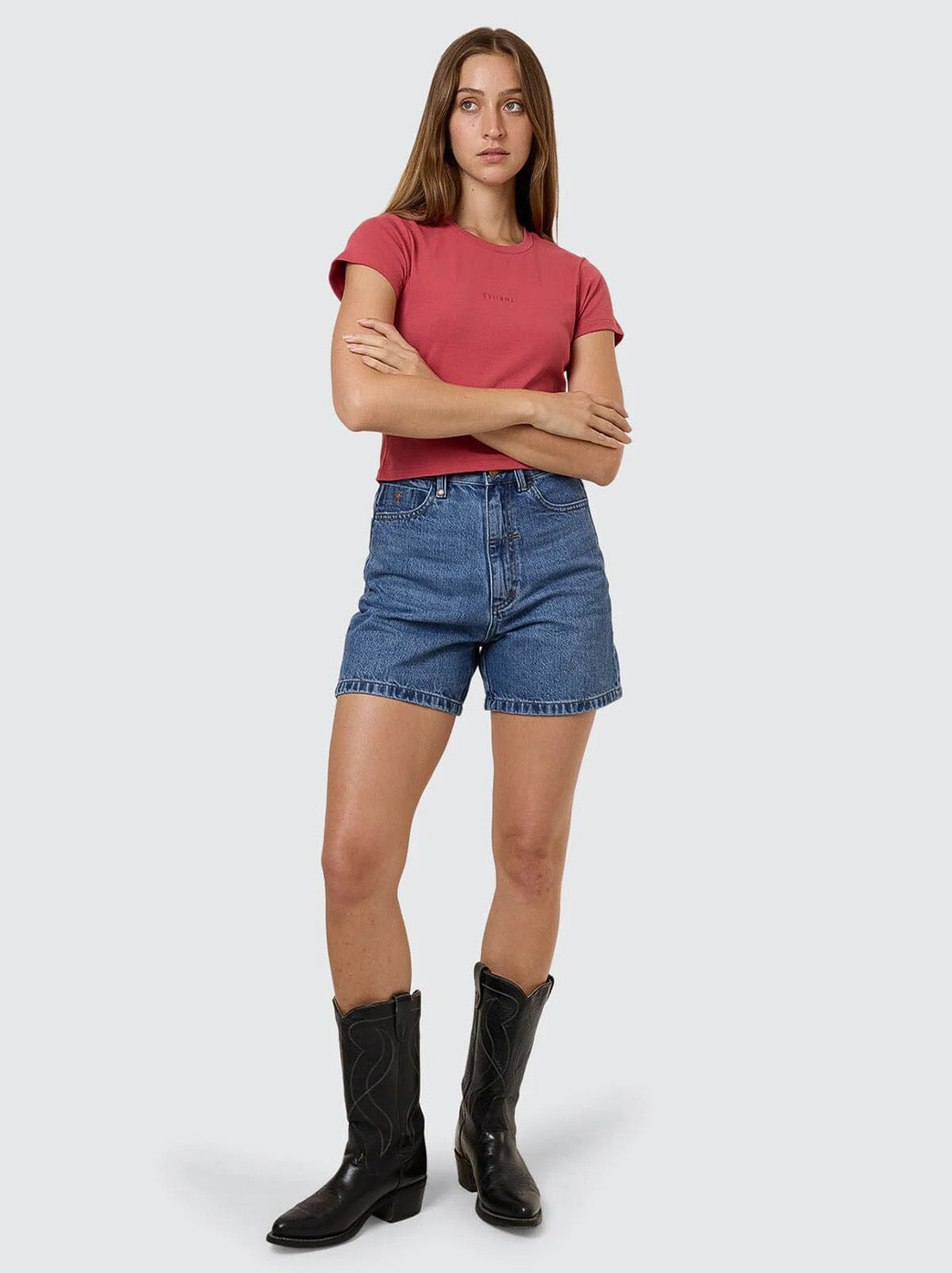 Thrills - Minimal Thrills Mini Tee - Redwood