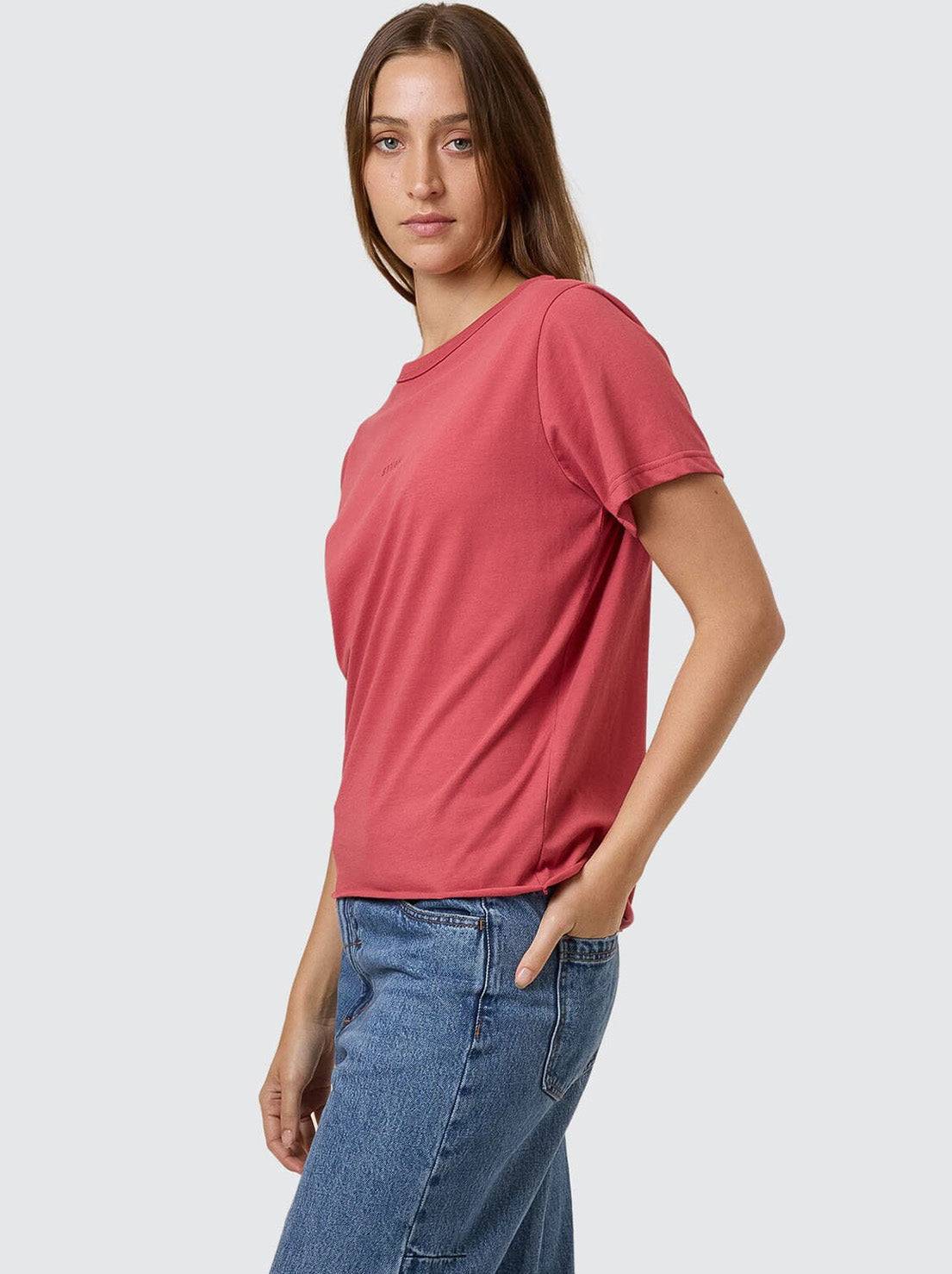 Thrills - Minimal Thrills Relaxed Tee - Redwood