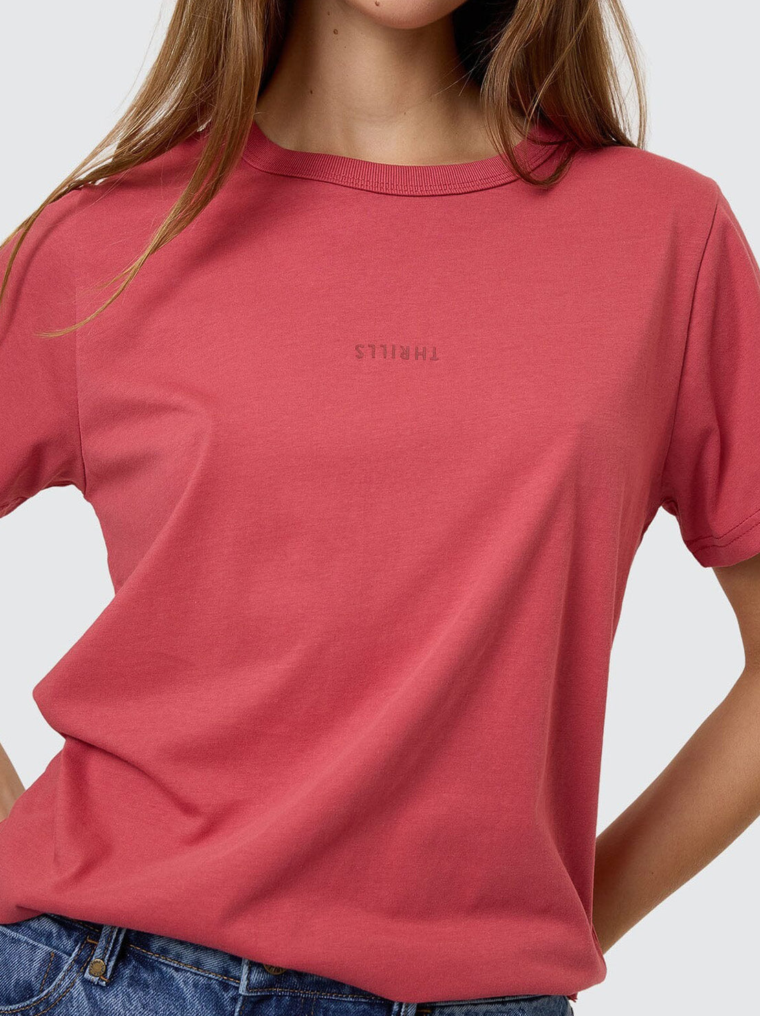 Thrills - Minimal Thrills Relaxed Tee - Redwood