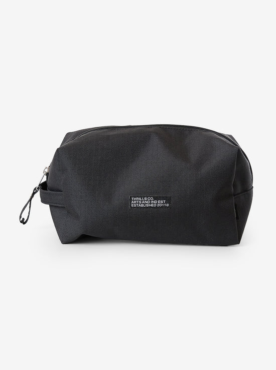 Thrills - Minimal Thrills Wash Bag - Black