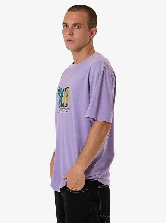 Thrills - Morphing Oversize Fit Tee - Violet Tulip