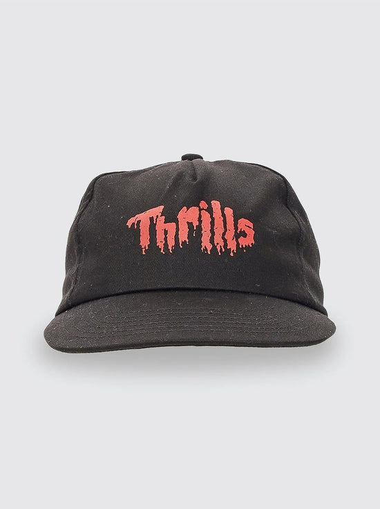 Thrills - Once Bitten Twice Shy 5 Panel Cap - Black