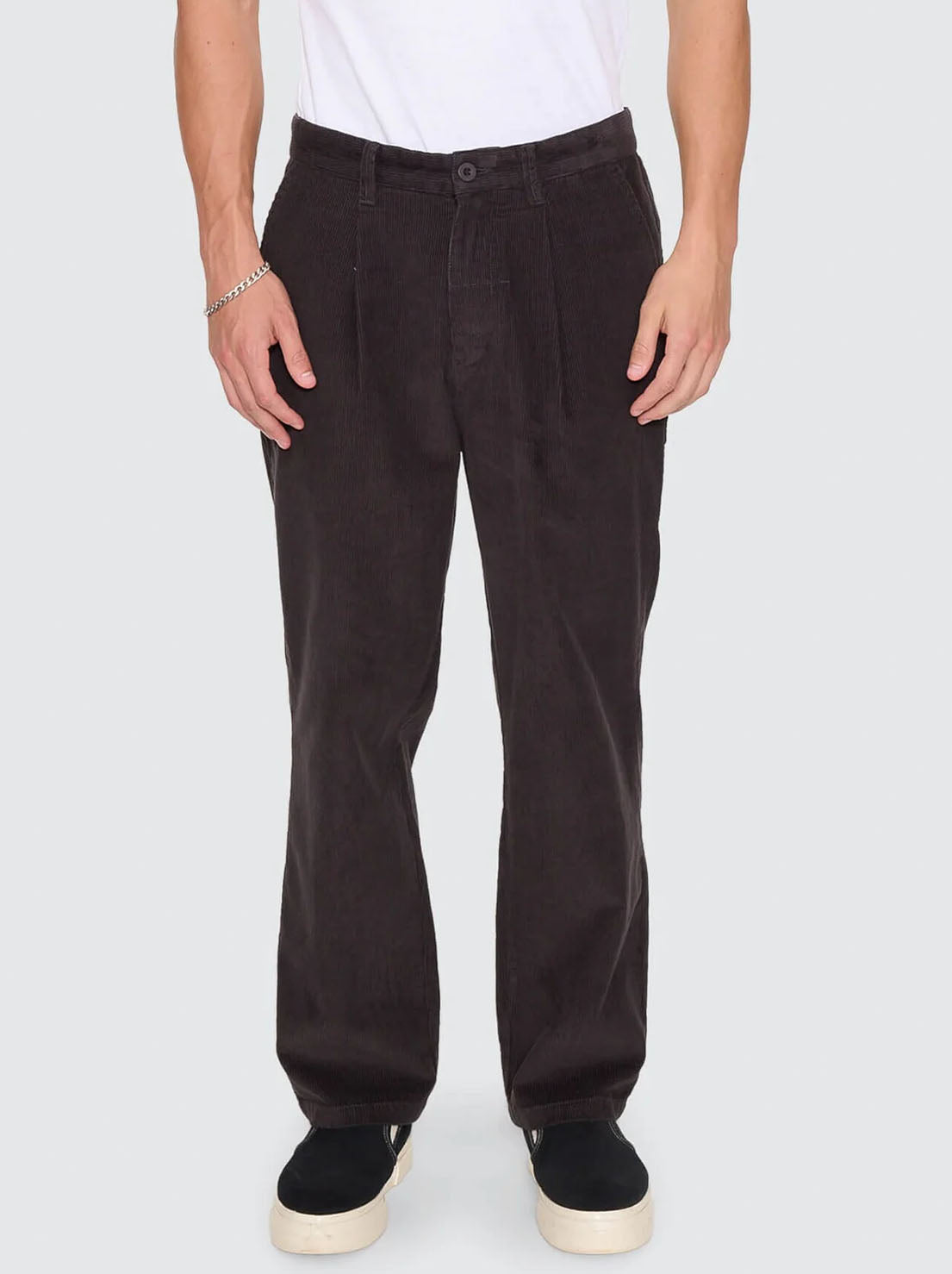 Thrills - Slacker Cord Chino Pant - Dark Charcoal