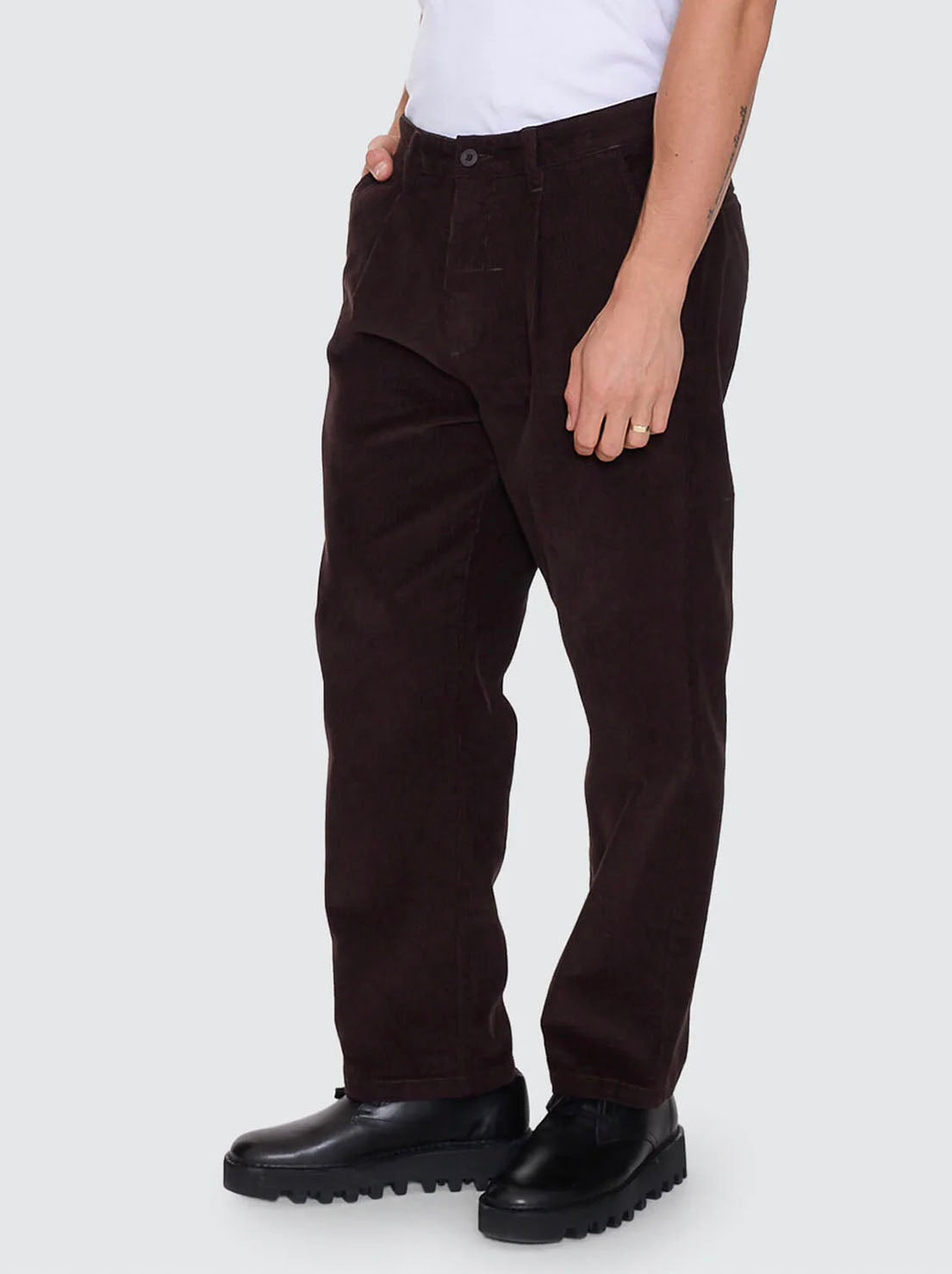 Thrills - Slacker Cord Chino Pant - Postal Brown