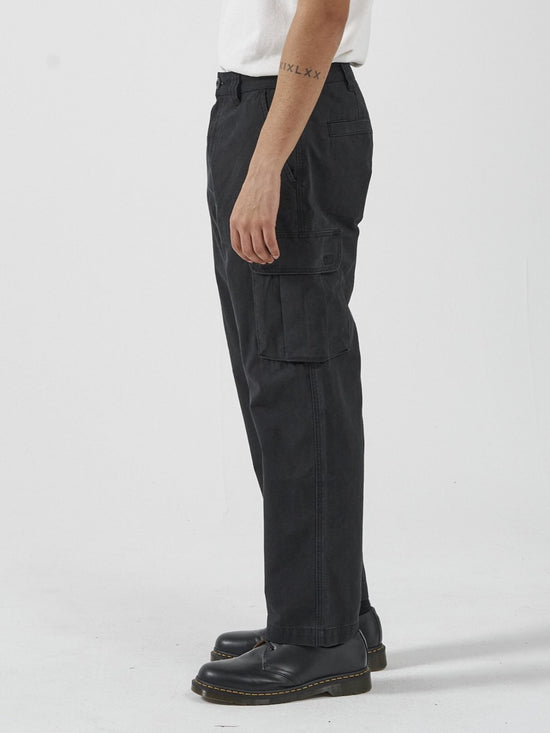 Thrills - Slacker Union Cargo Pant - Black