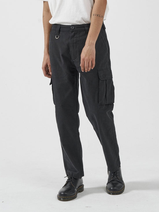 Thrills - Slacker Union Cargo Pant - Black