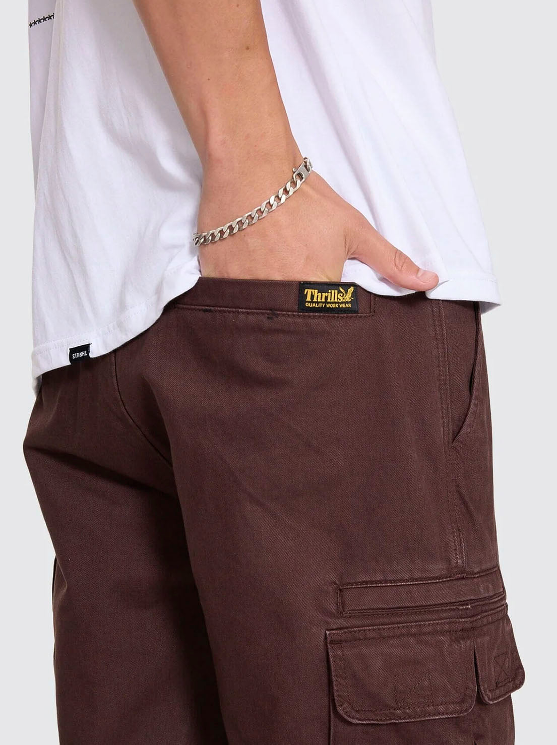 Thrills - Slacker Union Cargo Pant - Postal Brown
