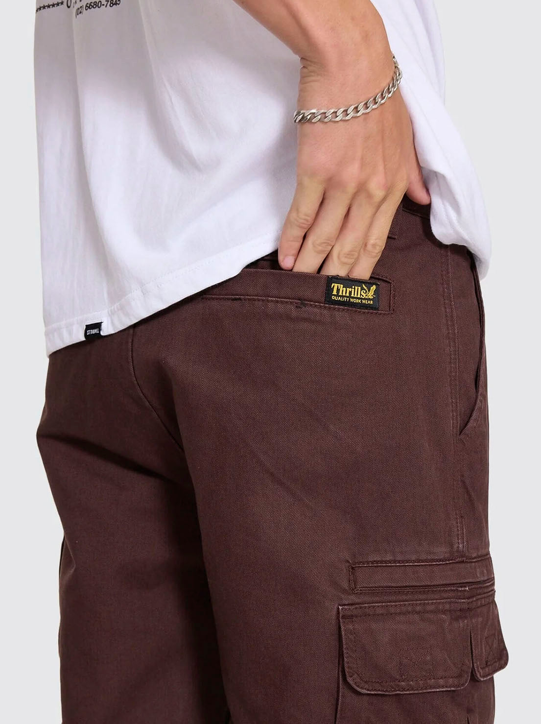 Thrills - Slacker Union Cargo Pant - Postal Brown