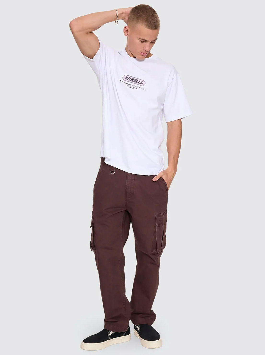 Thrills - Slacker Union Cargo Pant - Postal Brown