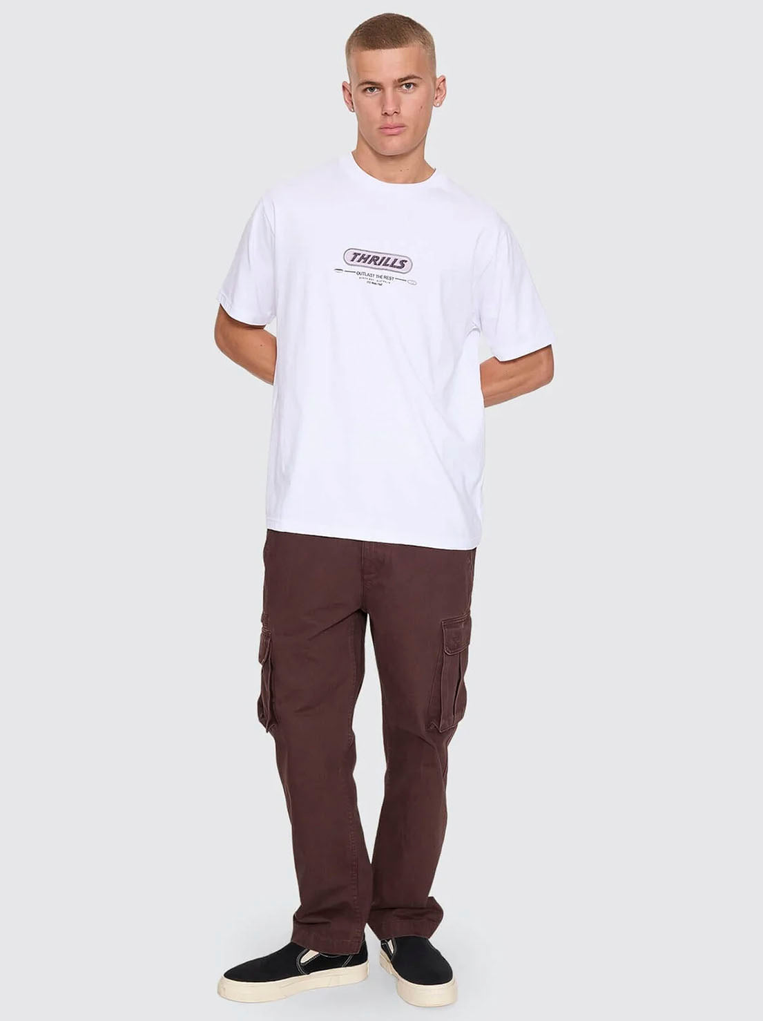 Thrills - Slacker Union Cargo Pant - Postal Brown