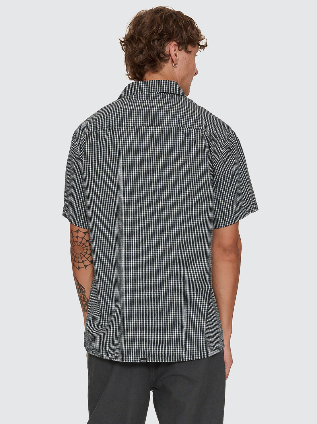 Thrills - Split Decision Short Sleeve Shirt - Petrol
