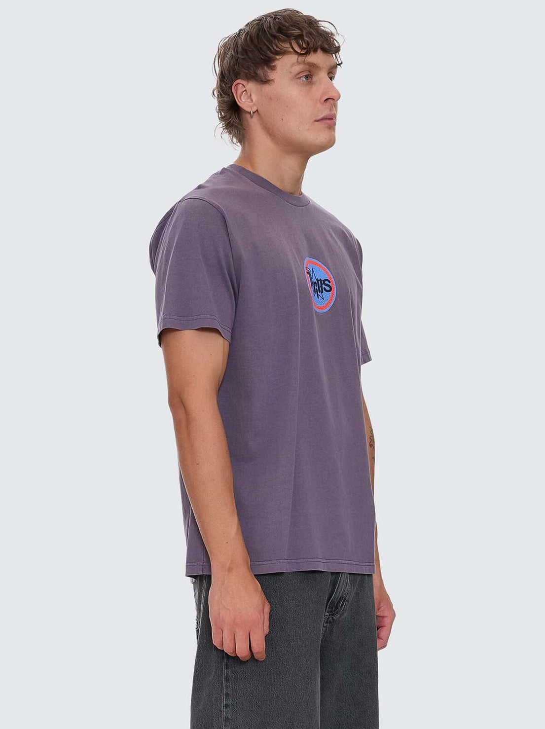 Thrills - Super Blast Merch Fit Tee - Purple Ash