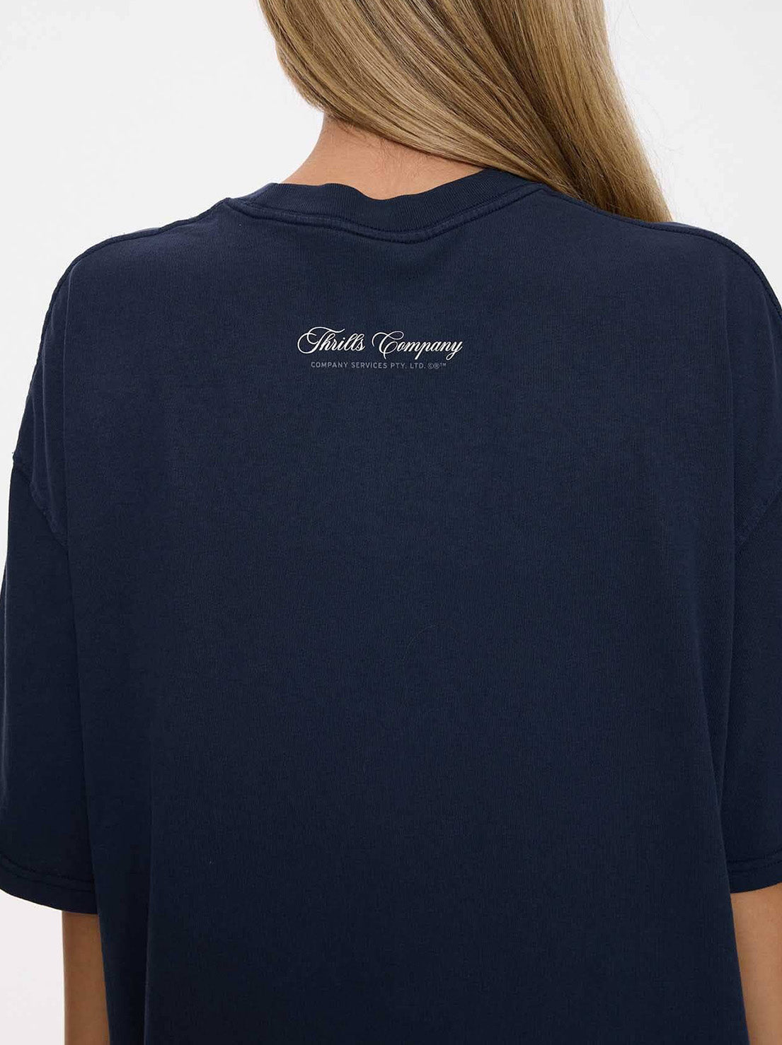 Thrills - Superior Power Oversized Tee - Total Eclipse