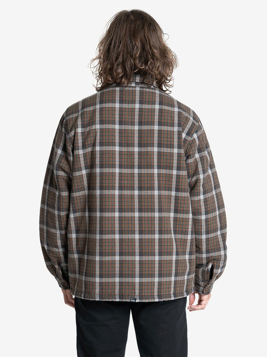 Thrills - Thrills Labour Flannel Jacket - Brown