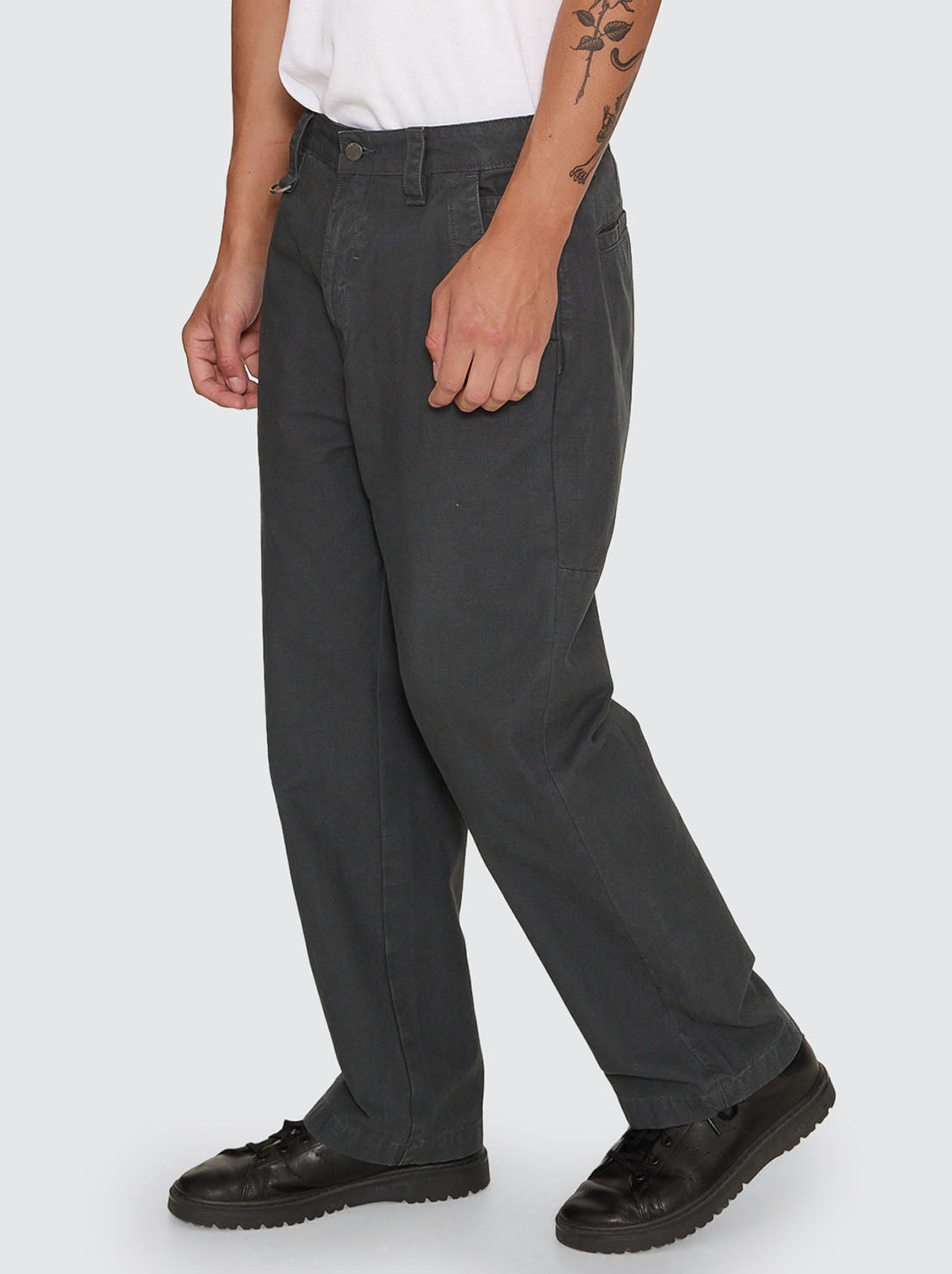 Thrills - Thrills Union Slacker Work Pant - Carbon
