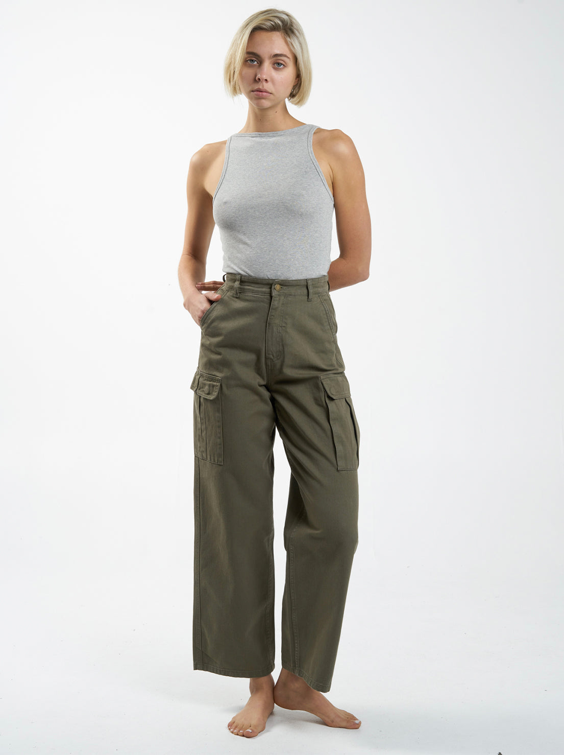 Thrills - Union Baggy Pant - Mild Army