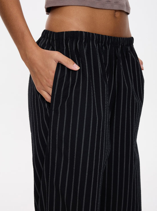 Thrills - Unwind Stripe Pant - Black