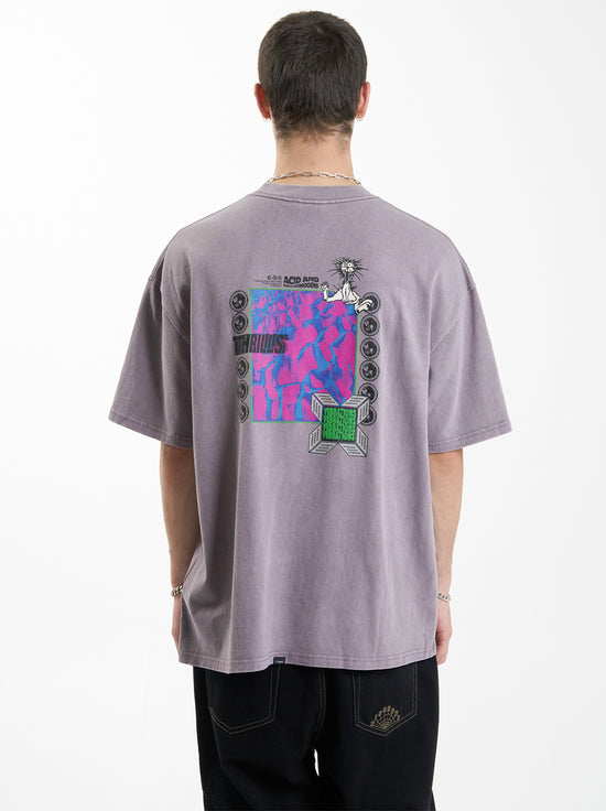 Thrills - Vibrations Box Fit Oversize Tee - Mineral Gray