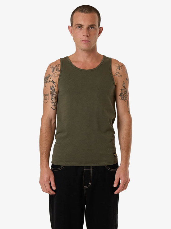 Thrills - Workwear Tank - Grape Leaf