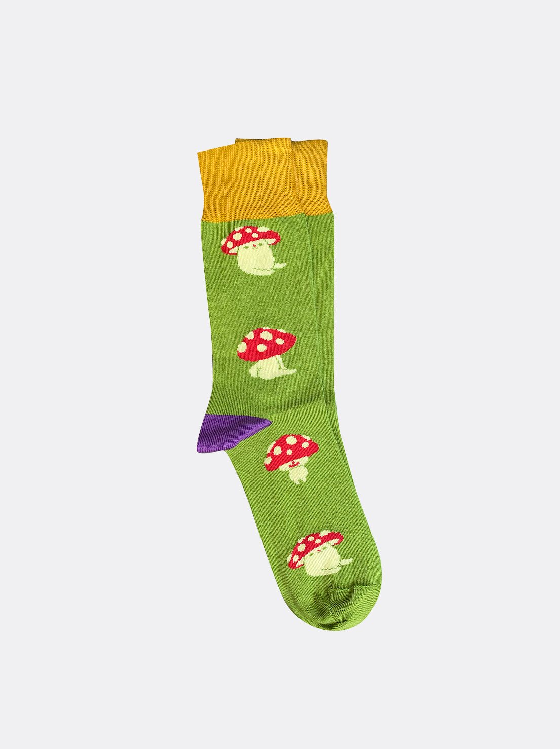 Tightology - Mushroom Socks - Lime