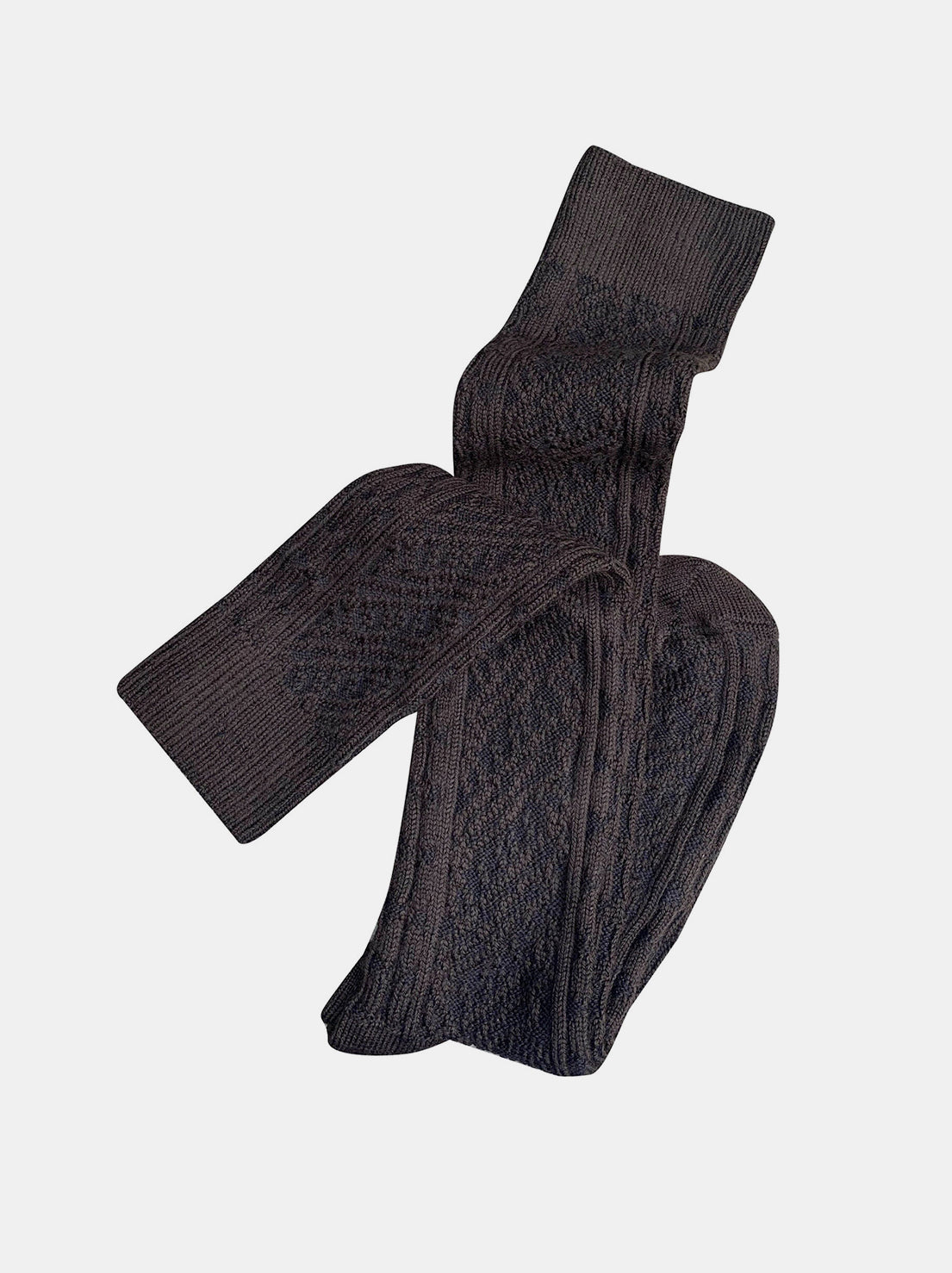 Tightology - Vintage Merino Wool Socks - Chocolate