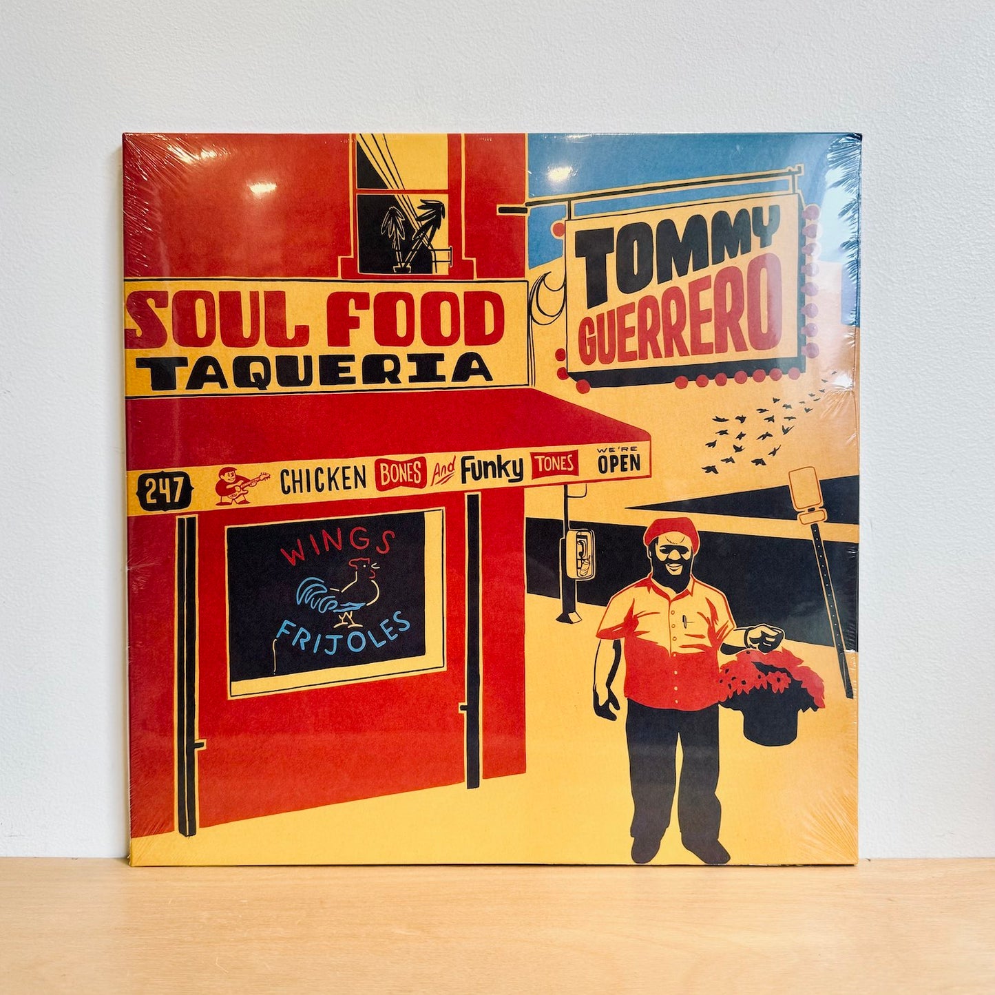 Tommy Guerrero - Soul Food Taqueria. 2LP [2023 Remaster / Ltd. Ed. 180g Black Vinyl]