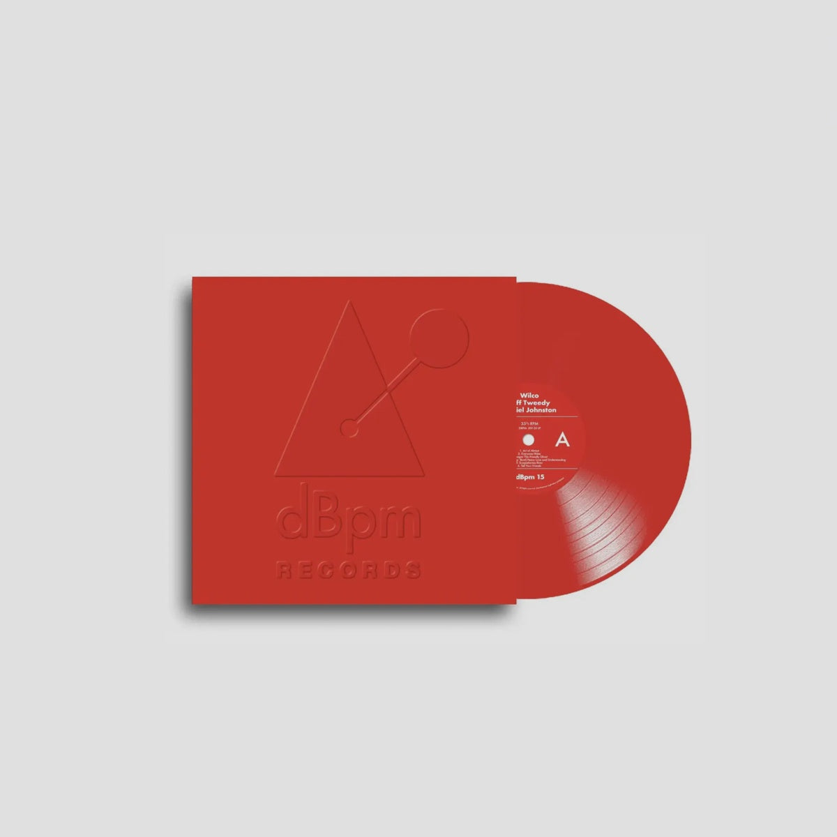 Jeff Tweedy & Daniel Johnston - dBpm 15. LP [Red Vinyl] RSD-BF