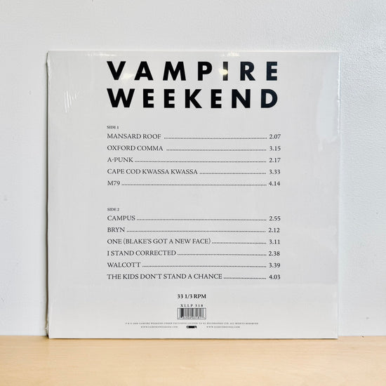 Vampire Weekend - S/T. LP
