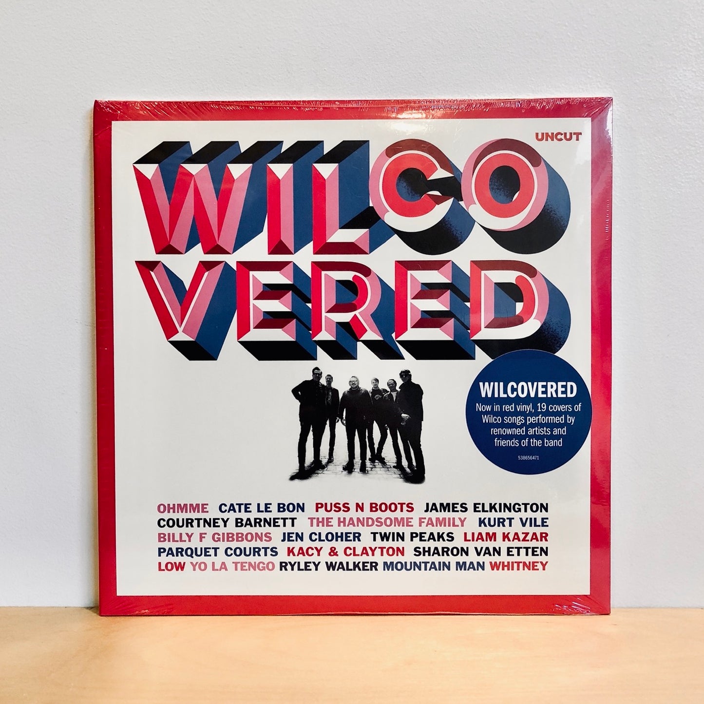 Various - Wilcovered (Ltd. Ed Red Vinyl)