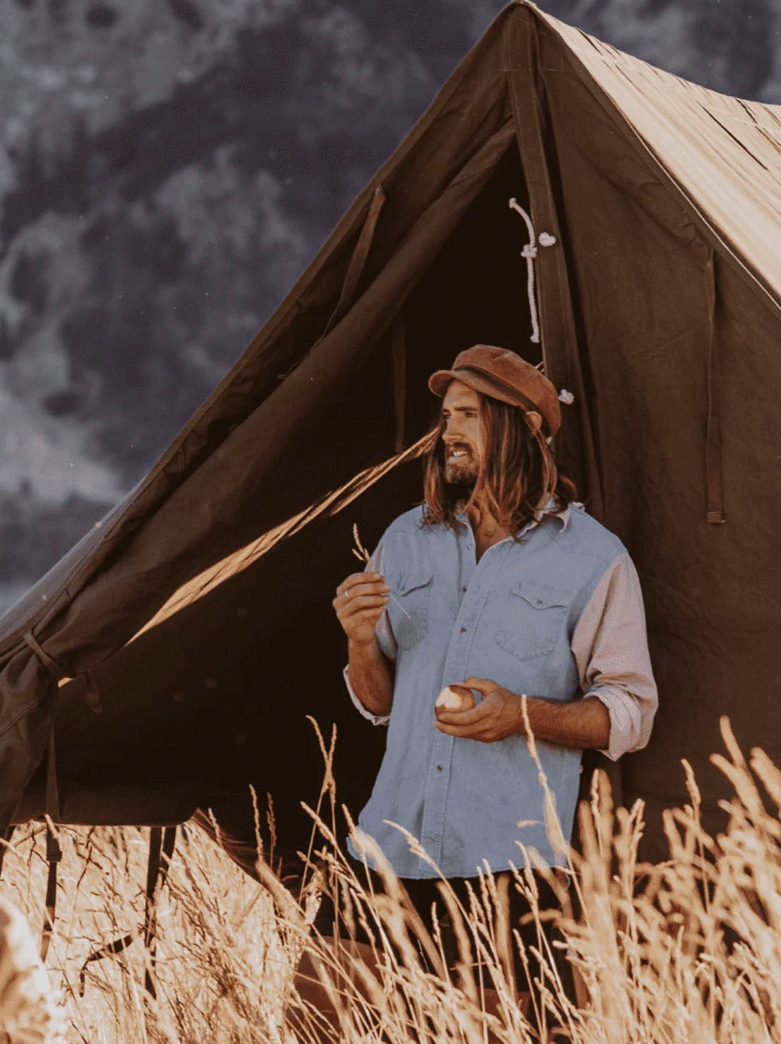 Will and Bear - Baker Cap - Brown Cord