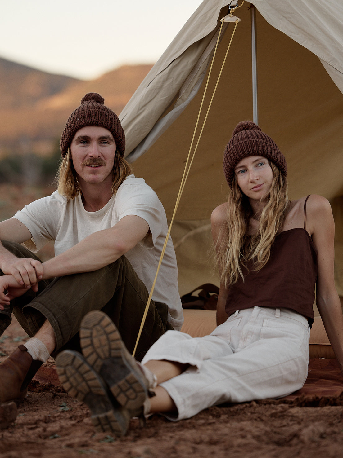 Will and Bear - Willow Beanie - Brown