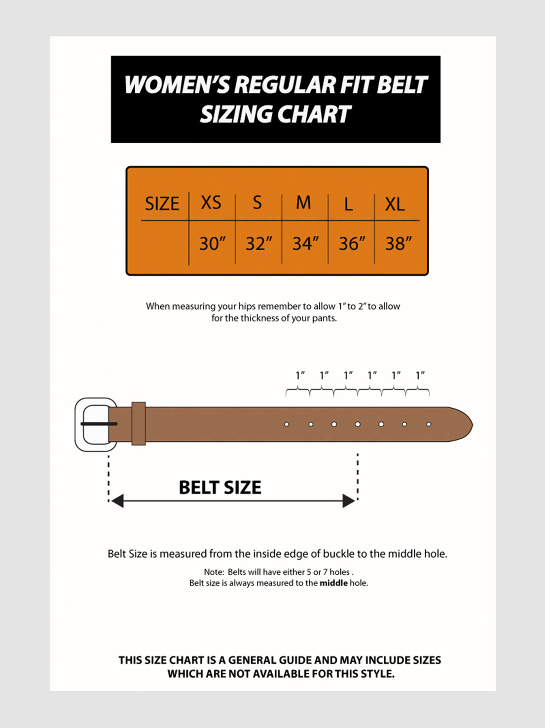 Loop Leather - Kylie Belt - Black