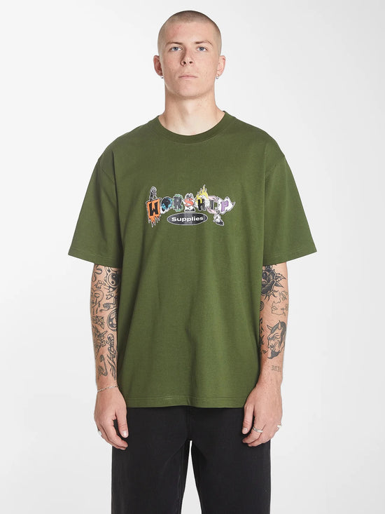 Worship - Handy Tee - Rifle Green