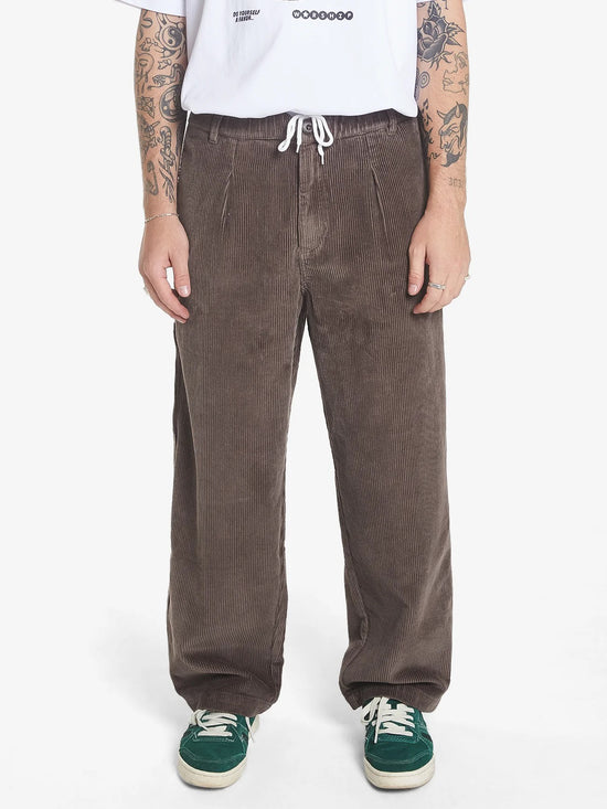 Worship - Royale Elastic Cord Pant - Major Brown