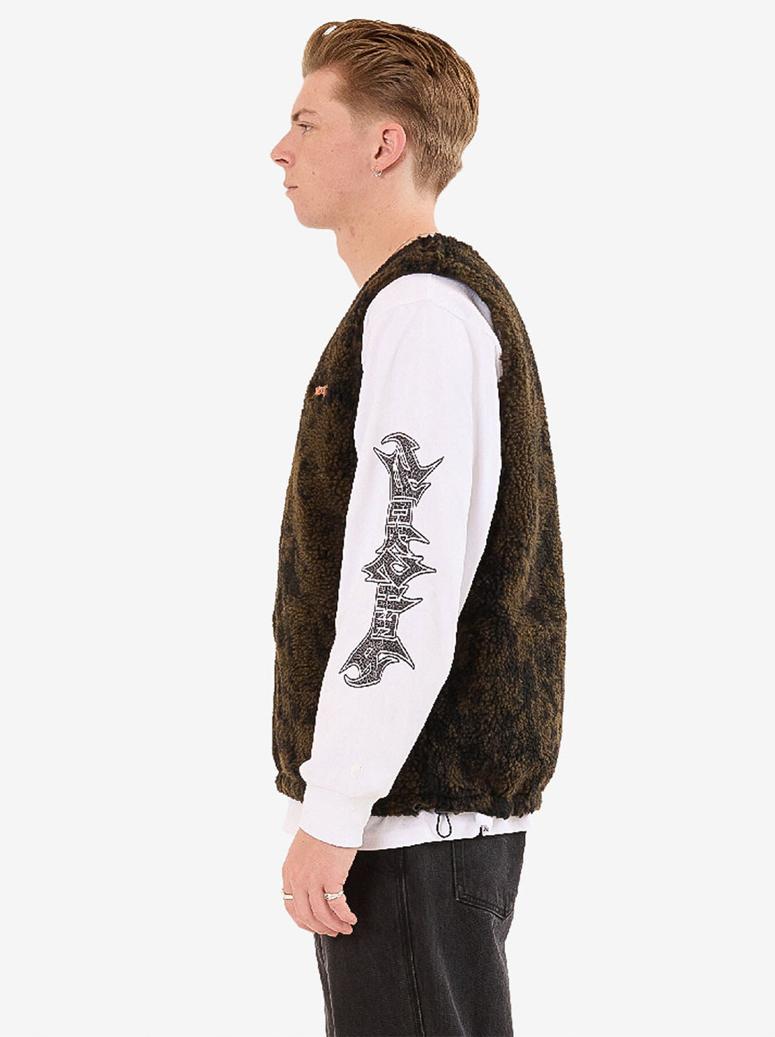 Worship - Blackwood Reversible Gilet - Chocolate