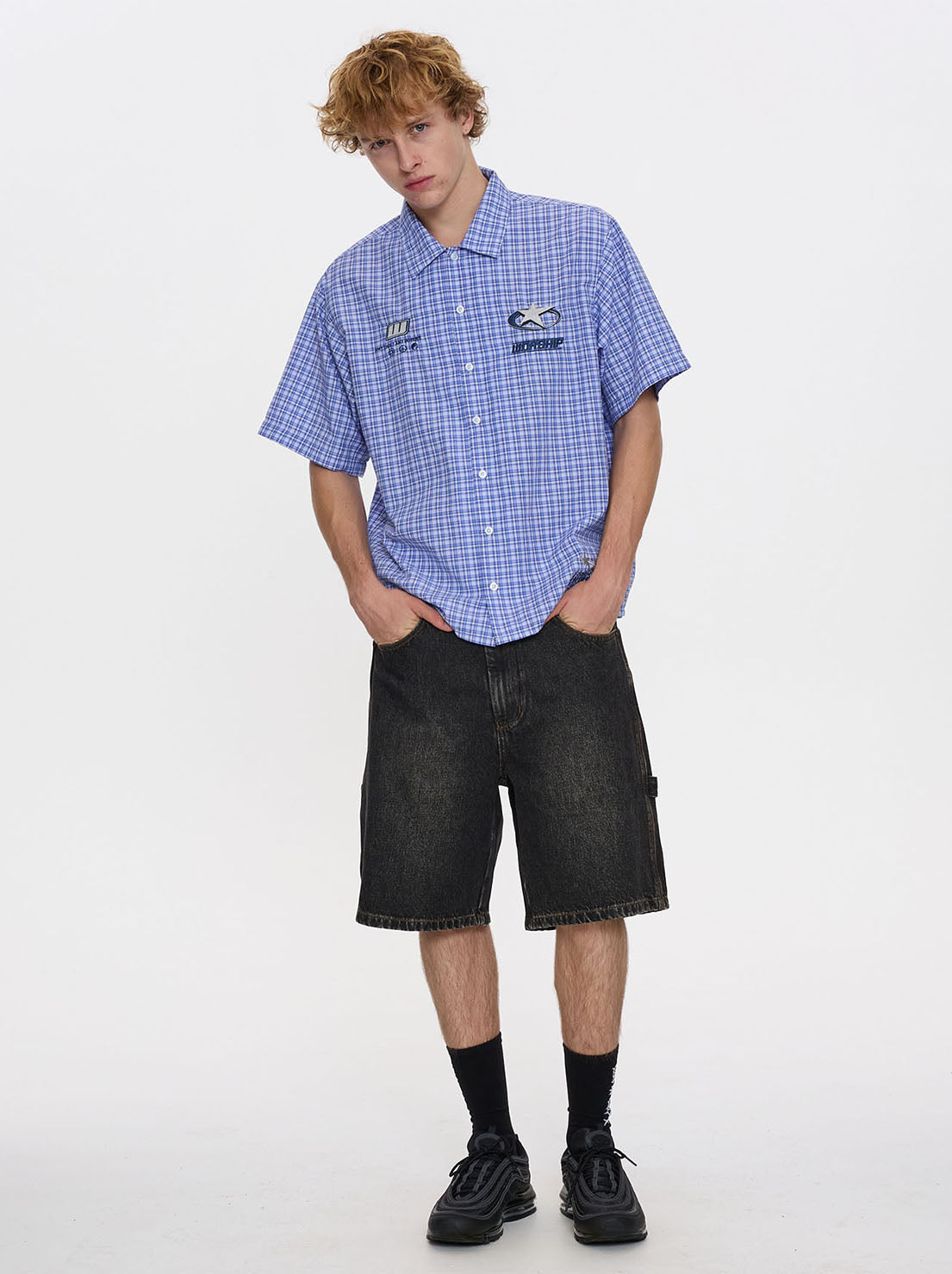 Worship - Carpenter Jean Short - Worship Black Dust