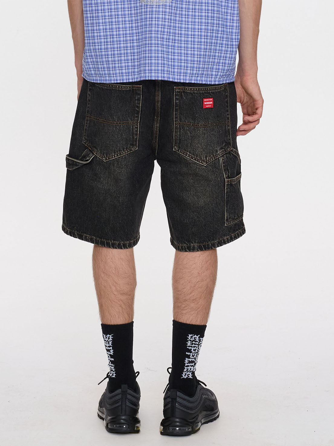 Worship - Carpenter Jean Short - Worship Black Dust