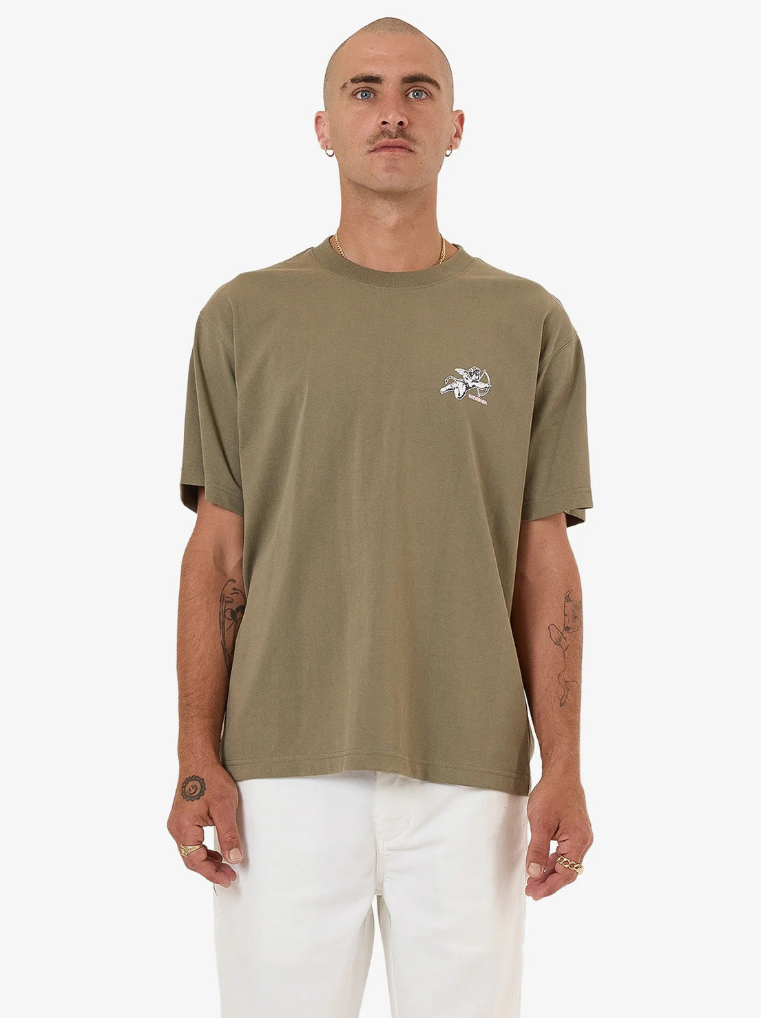 Worship - Cherub Tee - Kelp