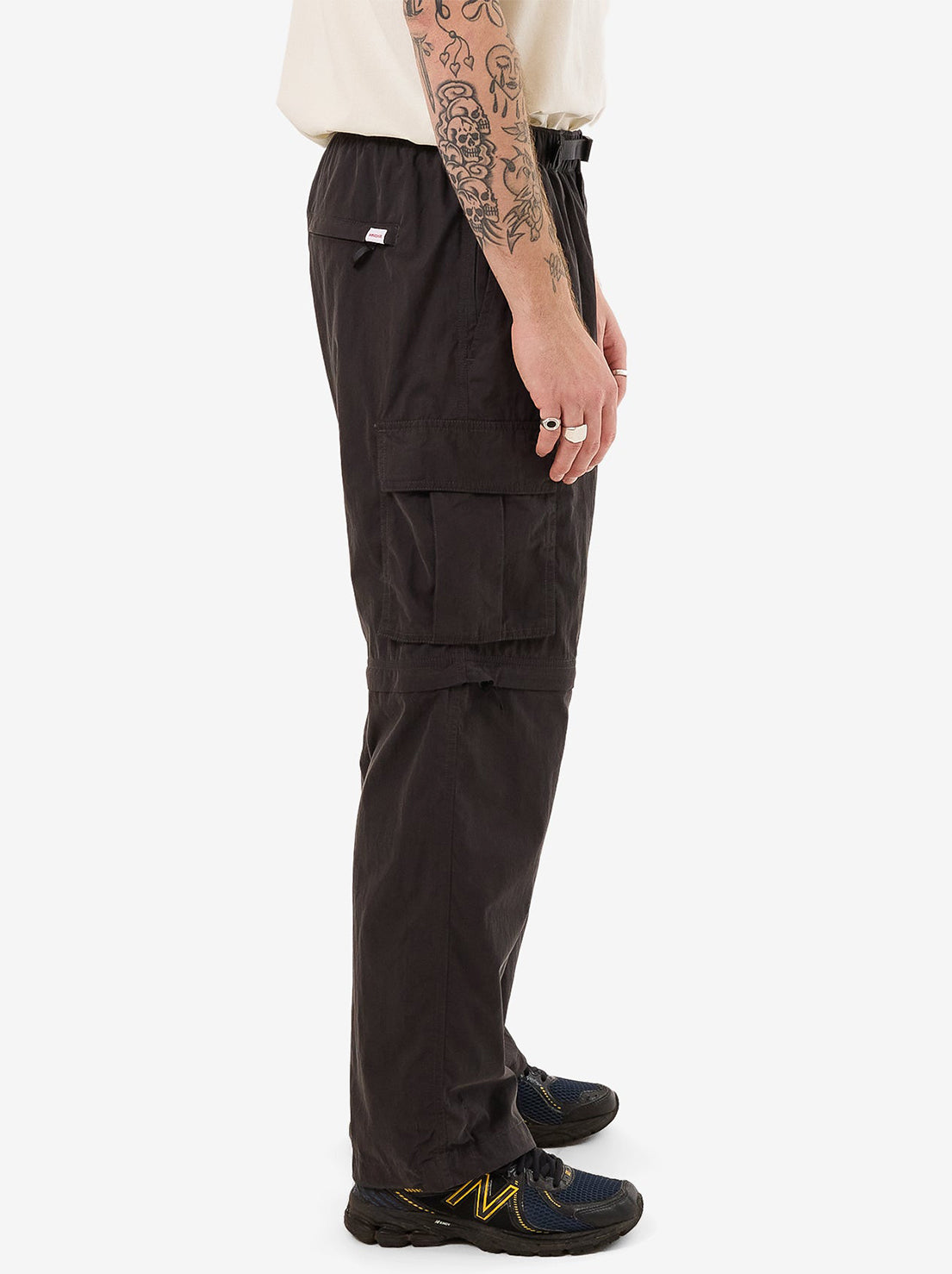 Worship - Core Zip Off Cargo Pant - Dark Charcoal