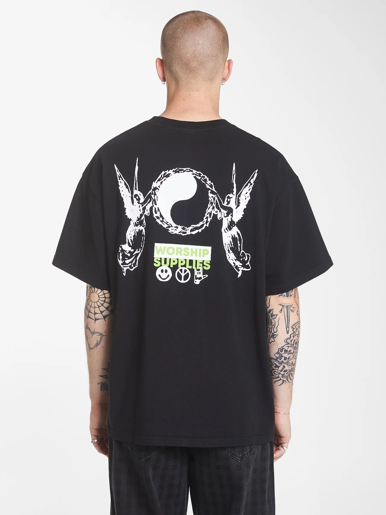 Worship - Damnation Oversize Tee - Black