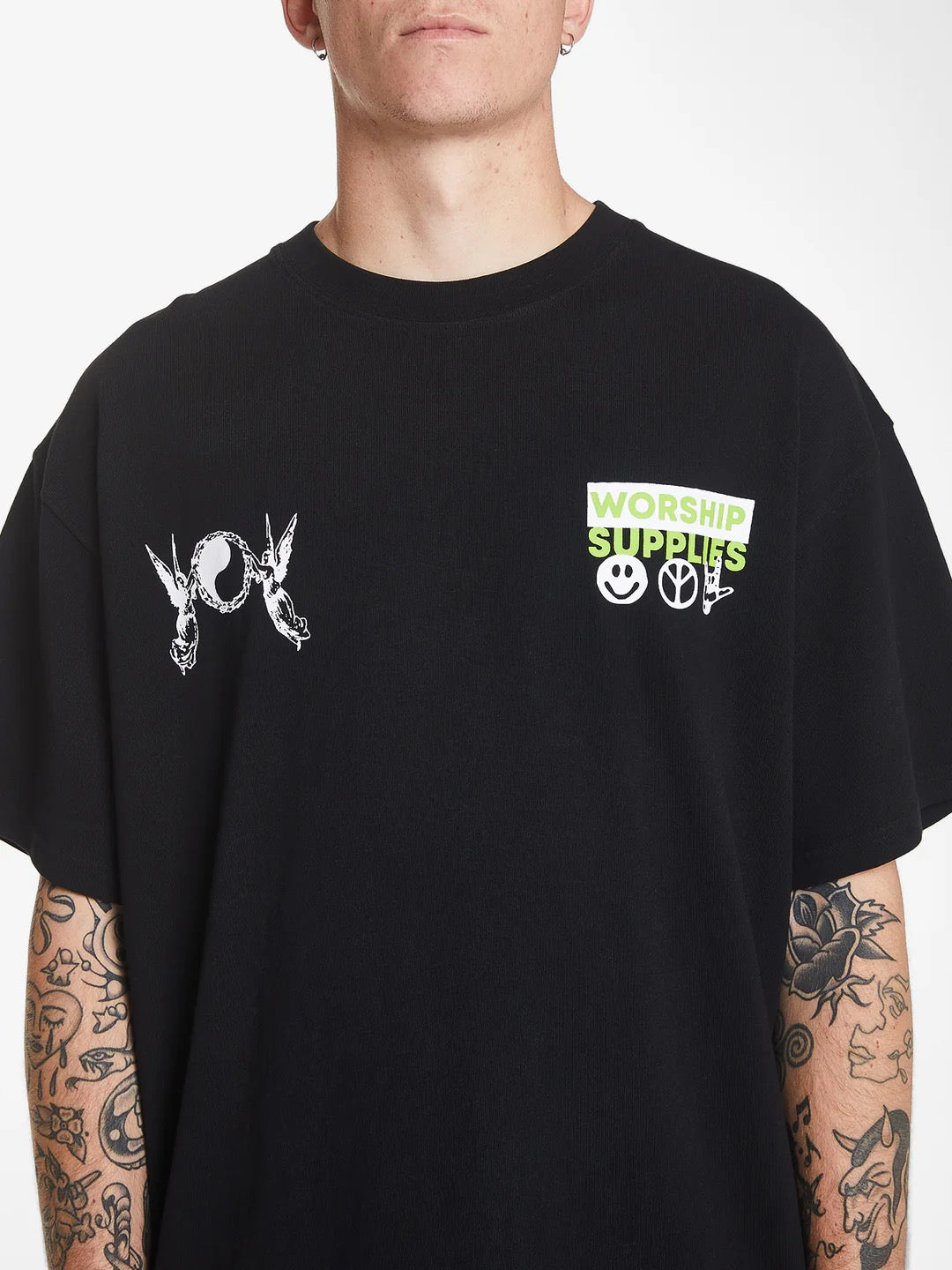 Worship - Damnation Oversize Tee - Black